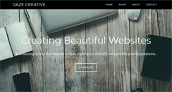 Desktop Screenshot of dazecreative.com