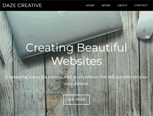 Tablet Screenshot of dazecreative.com